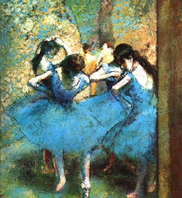 E. Degas «Blue Dancers»